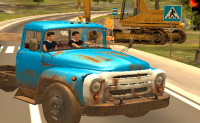 Russian Car Driver ZIL 130